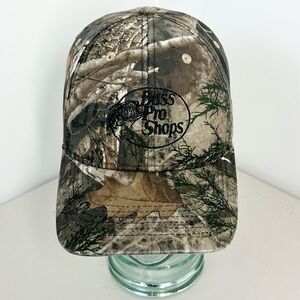 Bass Pro Shops Tonal Logo True Timber Tundra Camouflage Snap Back Hat